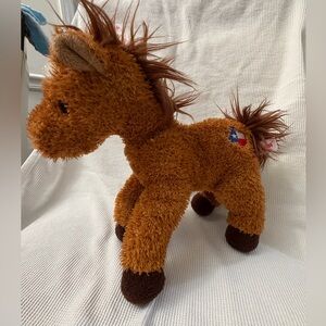 Aurora Plush Horse 12" Texas